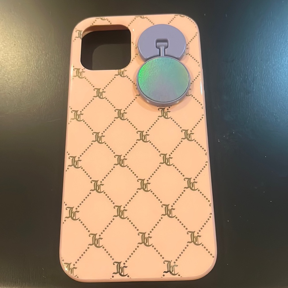 iPhone 12/12 Pro Juicy Couture Case with Phone Grip